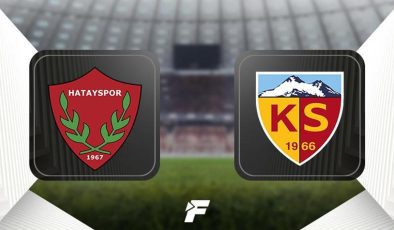 CANLI | Hatayspor-Kayserispor