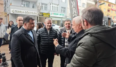 AK Parti Milletvekili Ercan Öztürk Gümüşova’da Temaslarda Bulundu