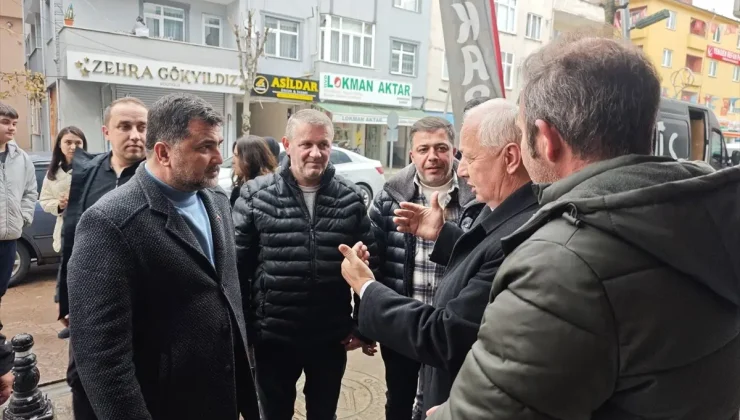 AK Parti Milletvekili Ercan Öztürk Gümüşova’da Temaslarda Bulundu